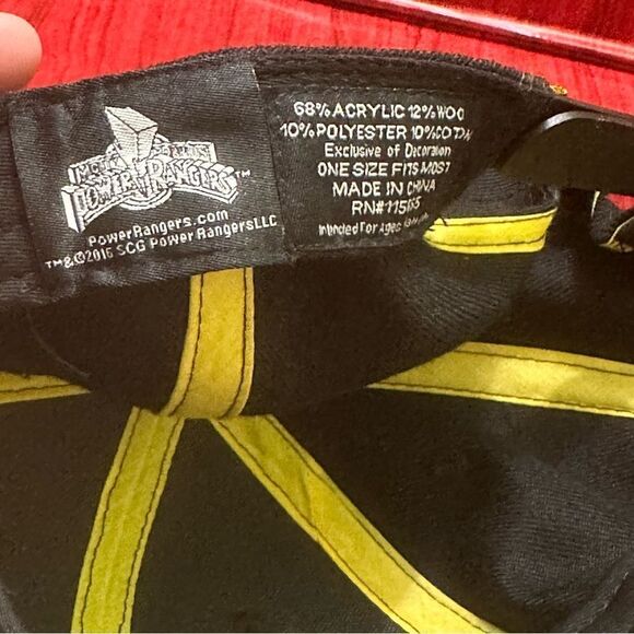 Power Rangers baseball SnapBack hat - Picture 6 of 6